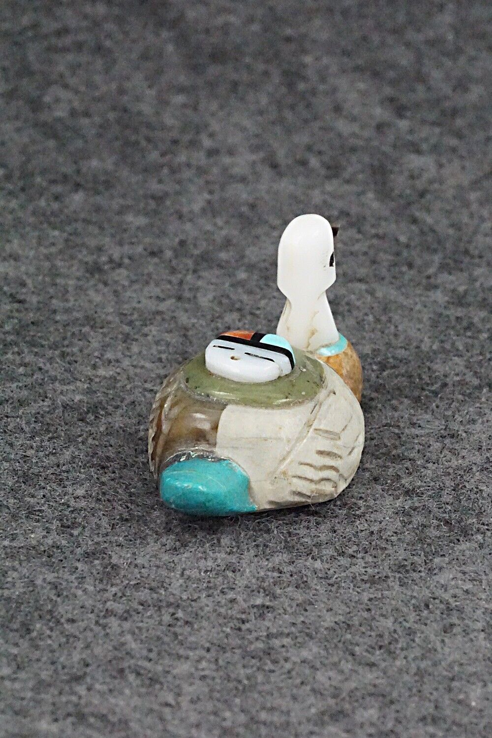 Duck Zuni Fetish Carving - Darrin Boone