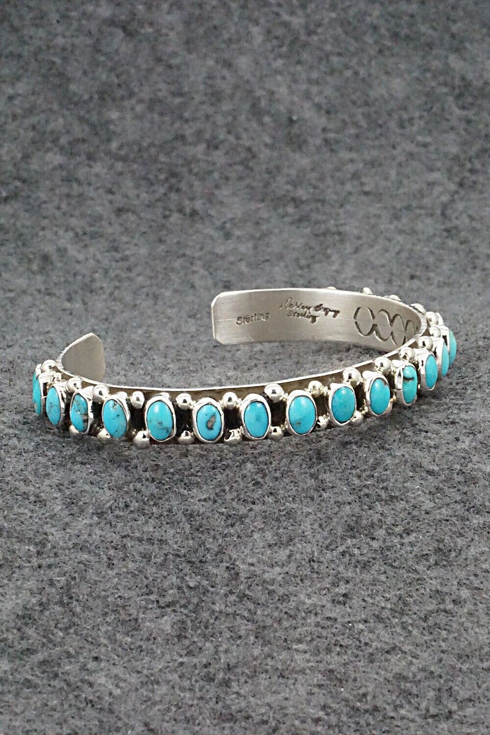 Turquoise & Sterling Silver Bracelet - Darlene Begay