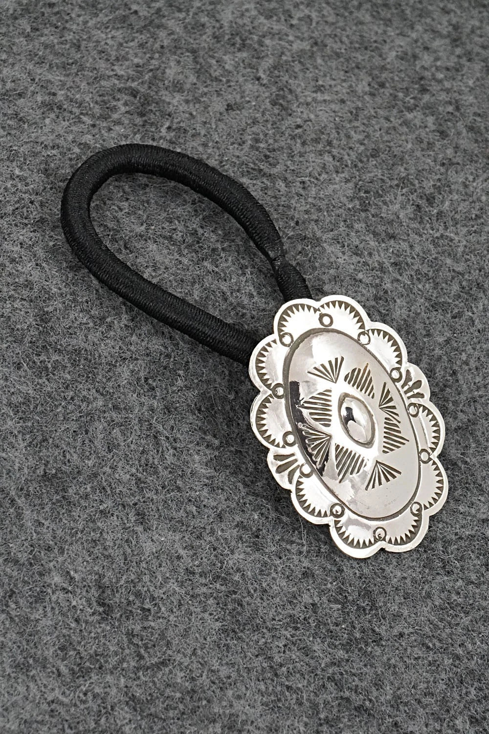 Sterling Silver Hair Tie - Bertha Begay