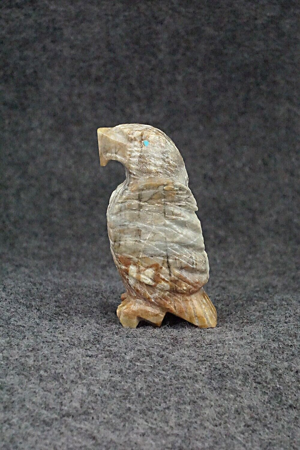 Eagle Zuni Fetish Carving - Tony Mackel