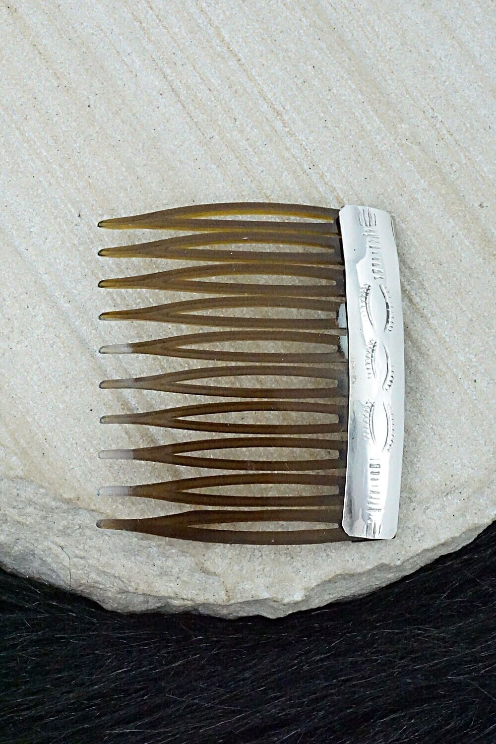 Sterling Silver Hair Combs - Randall Dalgai