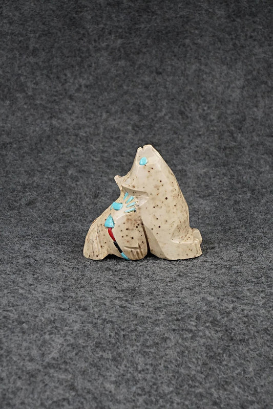 Wolf Zuni Fetish Carving - Dannette Laate