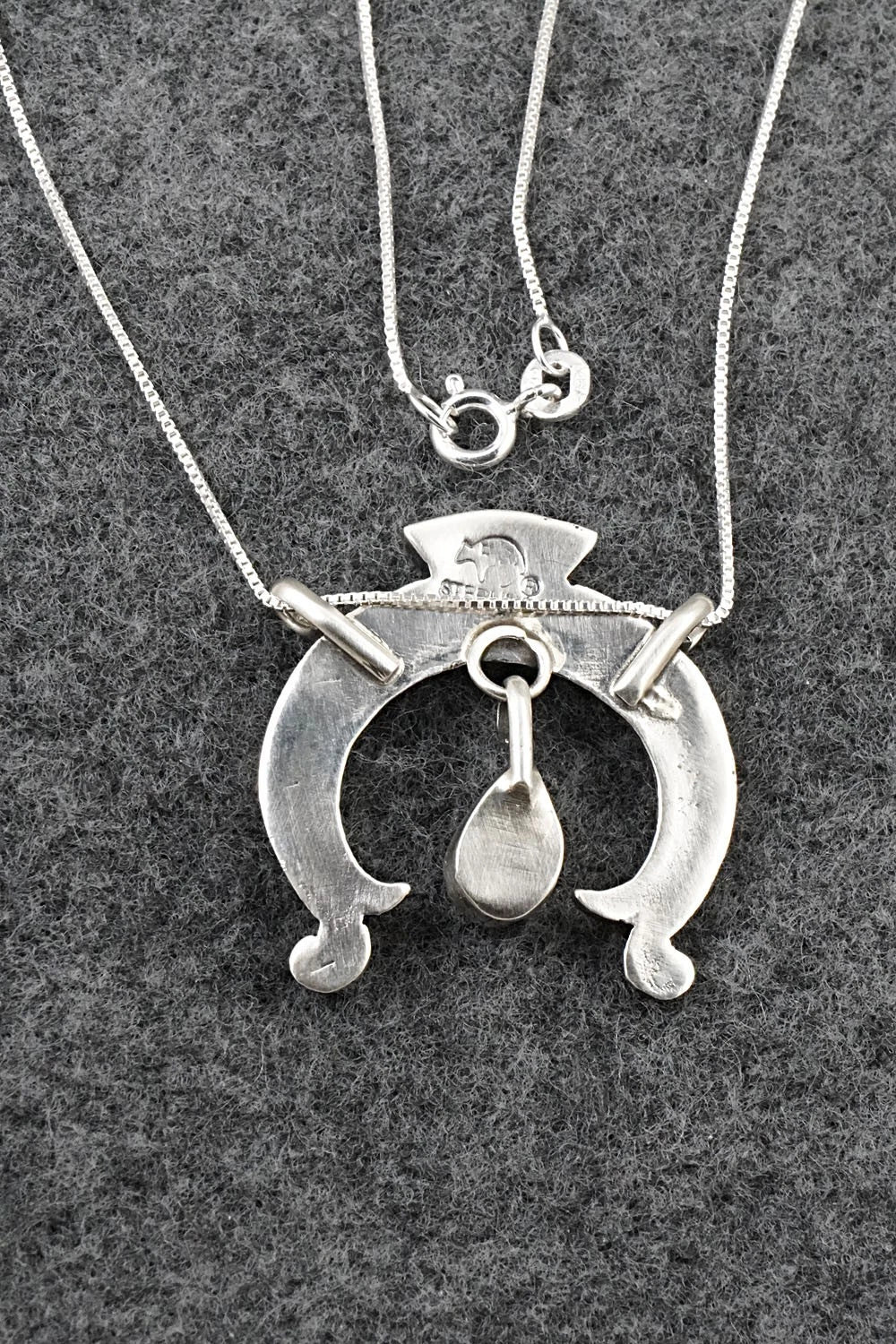 Turquoise & Sterling Silver Necklace - Gary Shorty