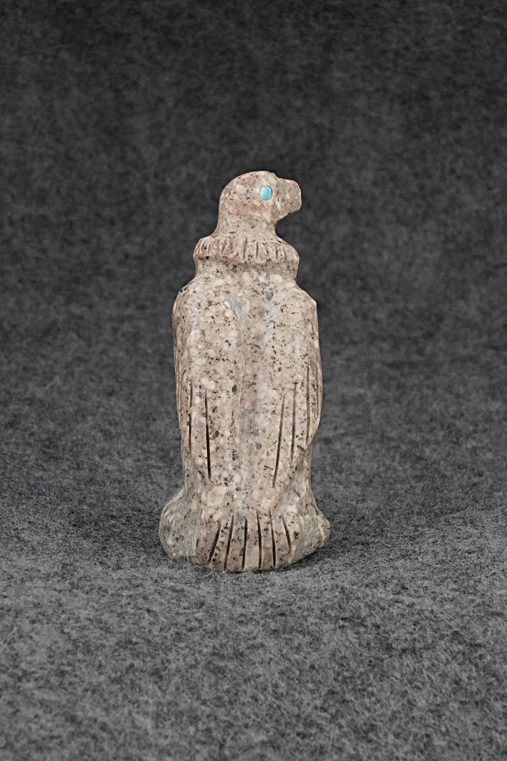 Vulture Zuni Fetish Carving - Alvin Calavaza