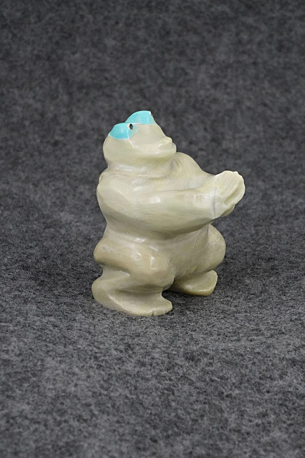 Frog Zuni Fetish Carving - Freddie Leekya