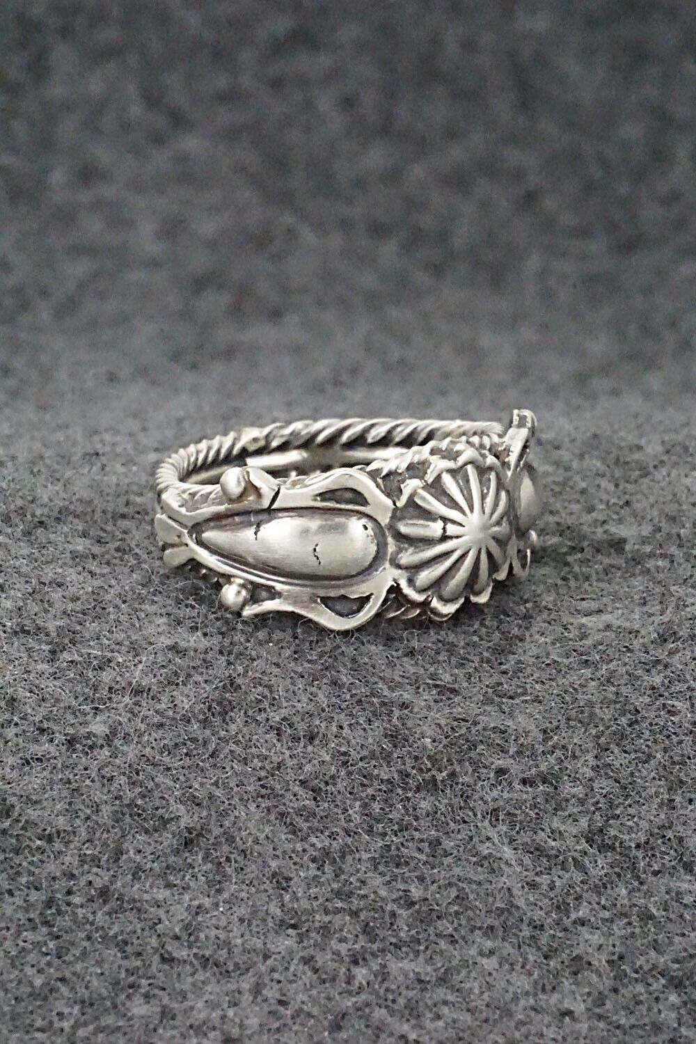 Sterling Silver Ring - Bobby Platero - Size 12
