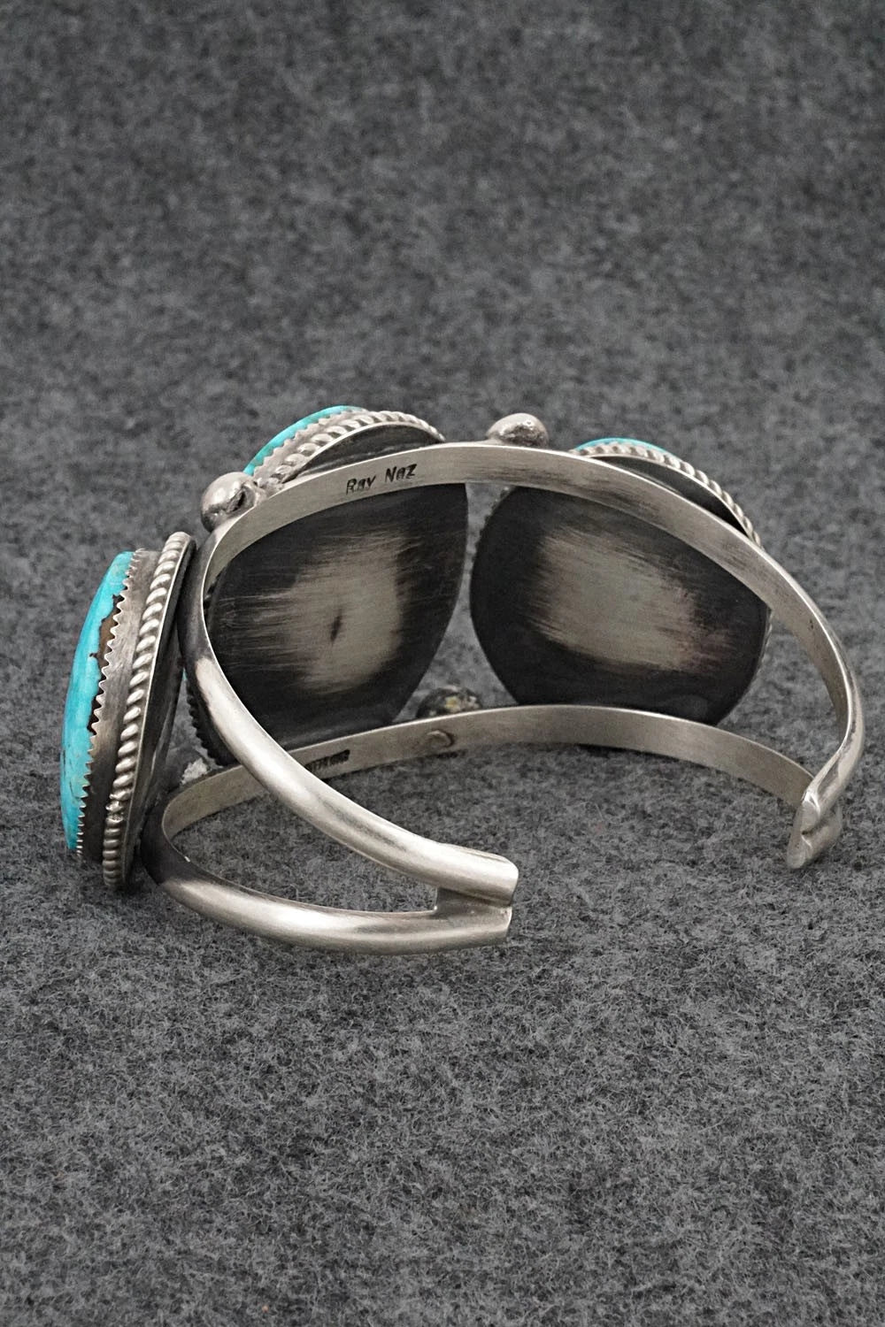 Turquoise & Sterling Silver Bracelet - Ray Nez