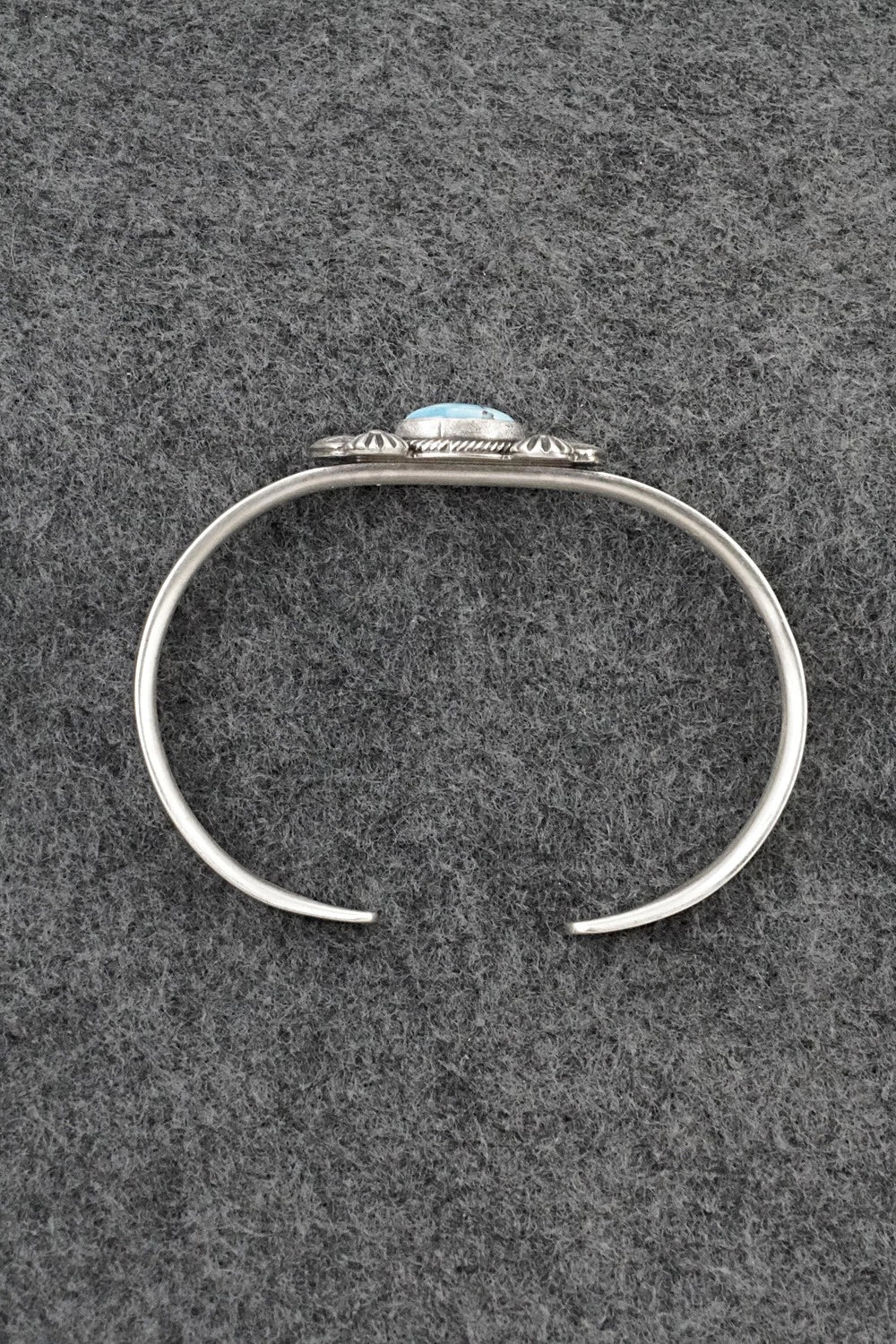 Turquoise & Sterling Silver Bracelet - Genevieve Francisco