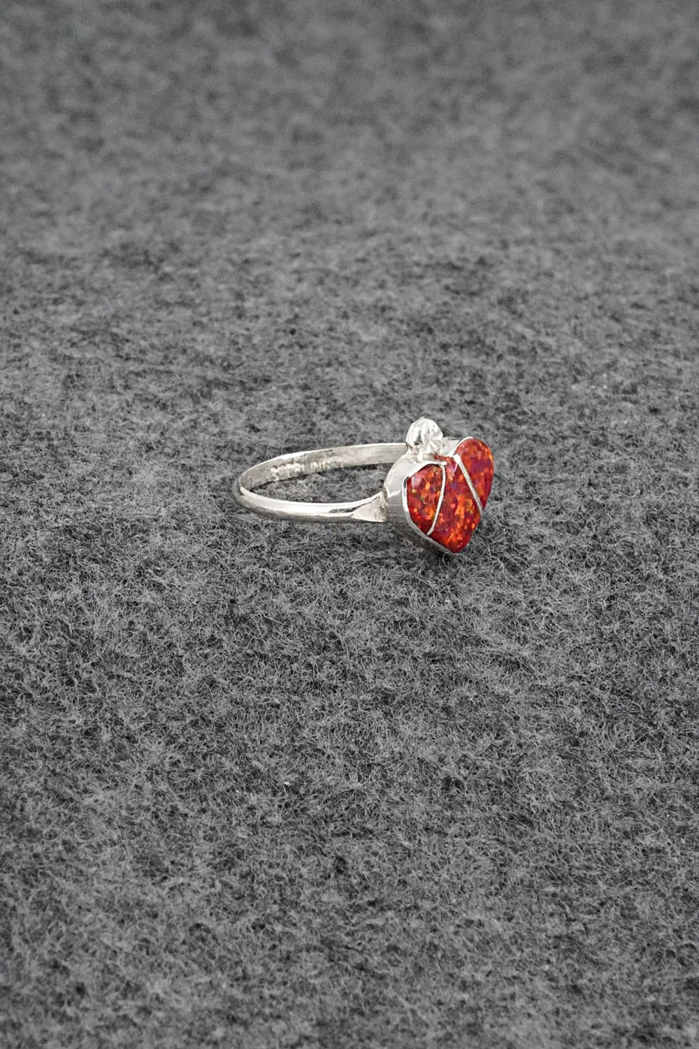 Opalite & Sterling Silver Ring - Ola Eriacho - Size 5.75