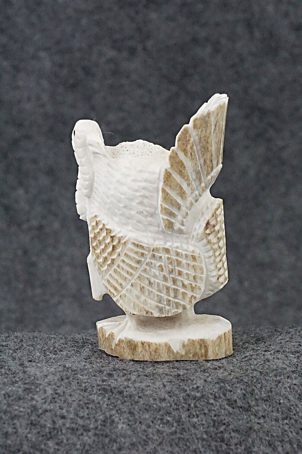Turkey Zuni Fetish Carving - Chris Peina