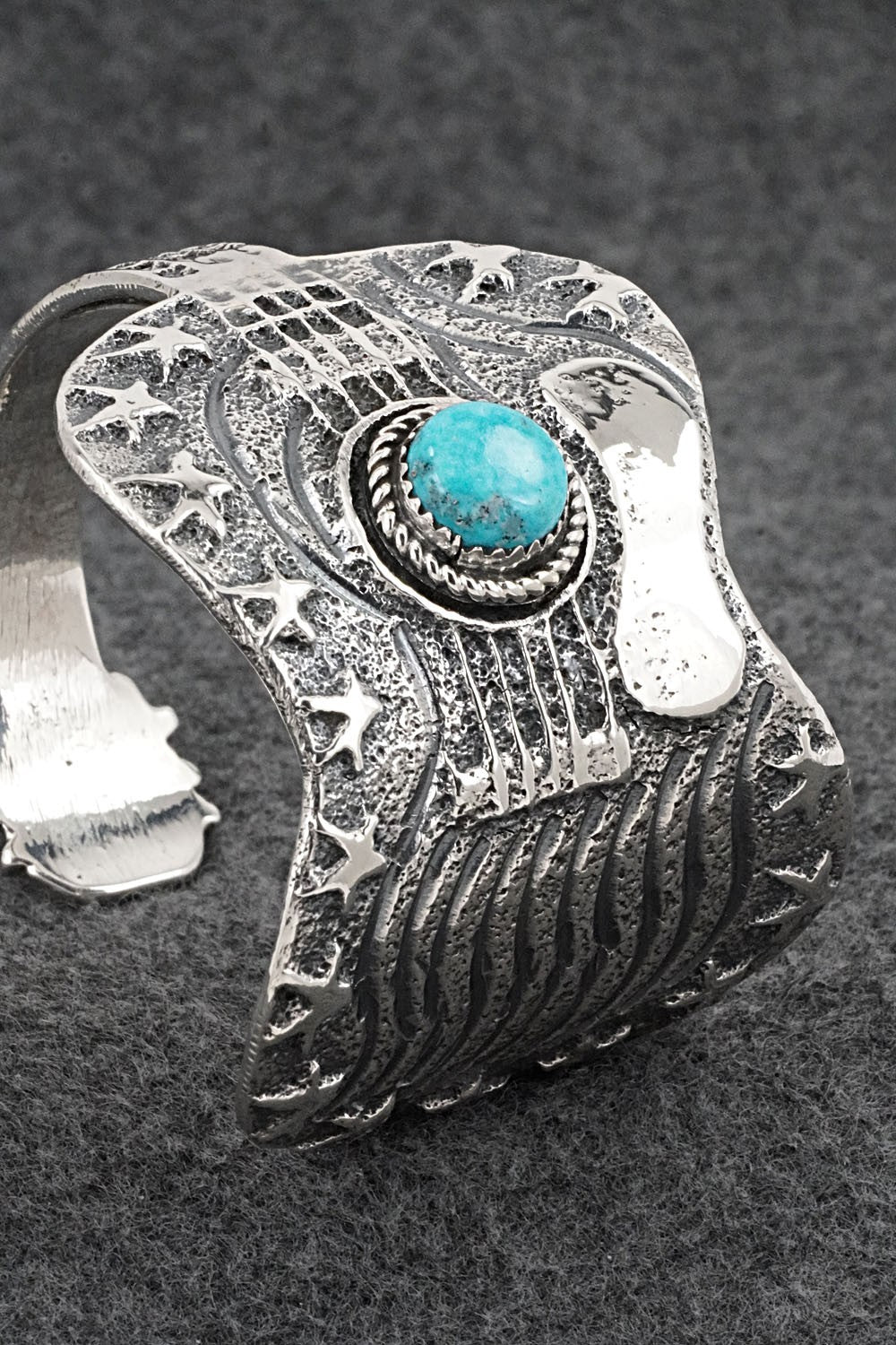 Turquoise & Sterling Silver Bracelet - Delbert Arviso
