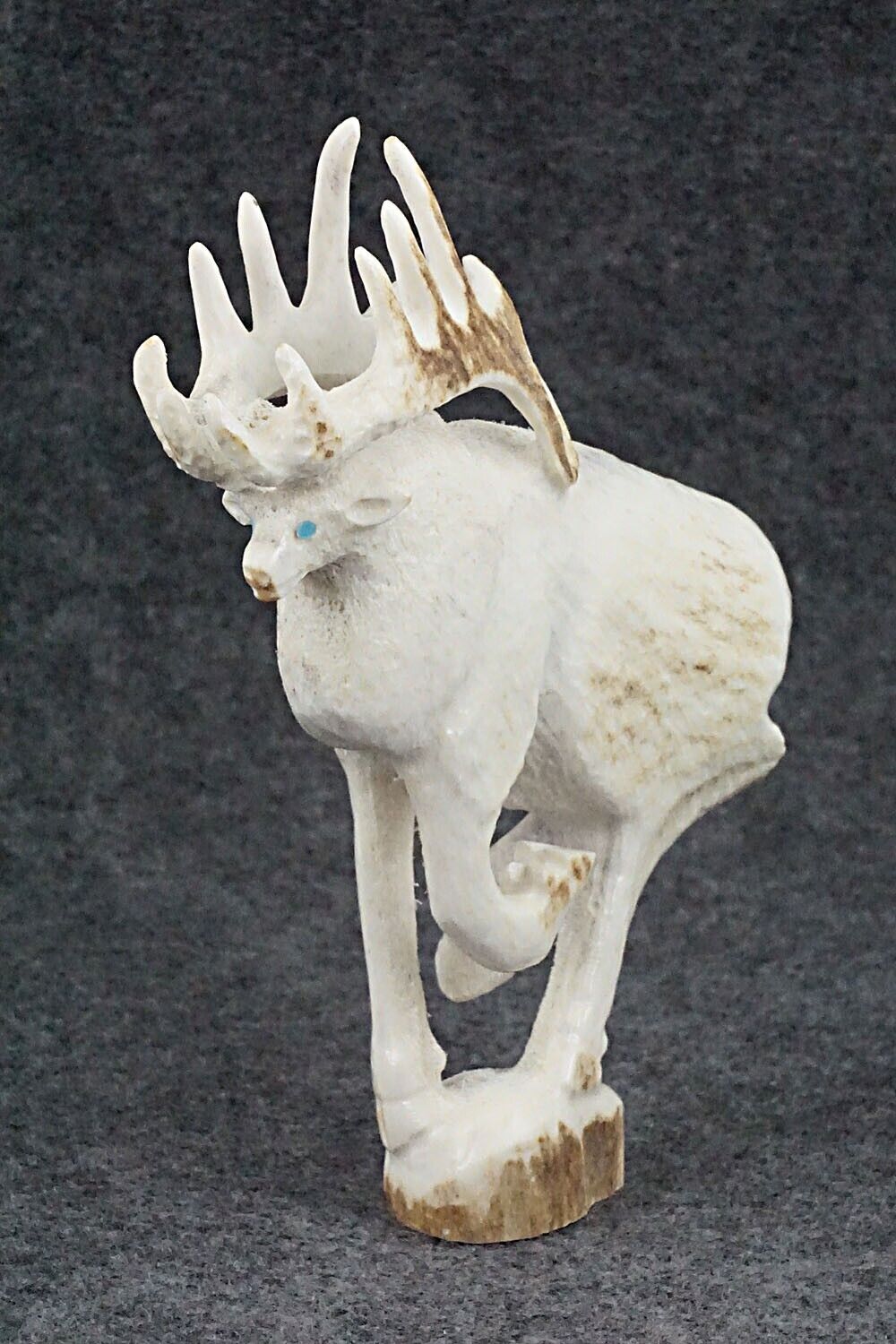 Elk Zuni Fetish Carving - Maxx Laate