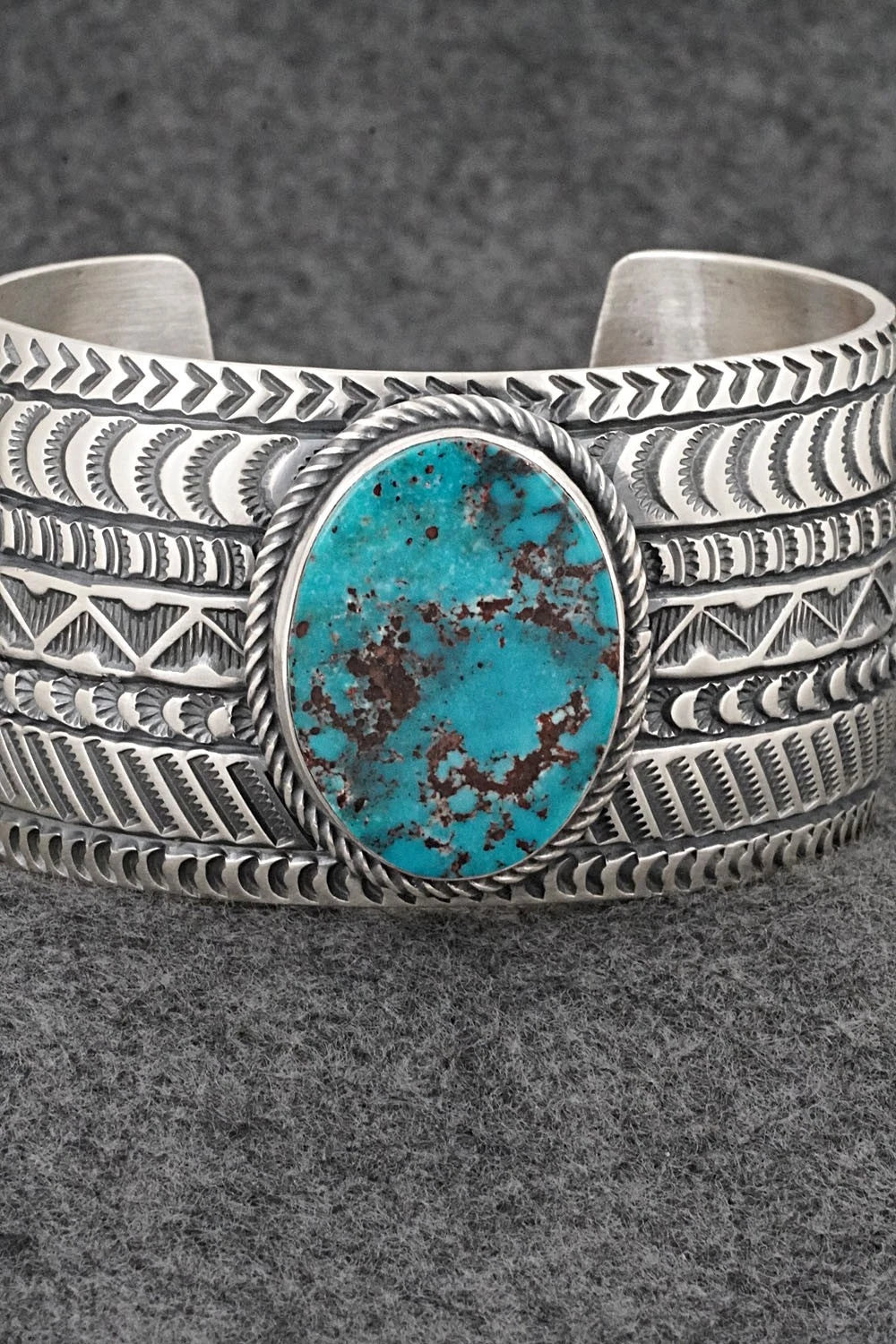 Turquoise & Sterling Silver Bracelet - Randy Boyd