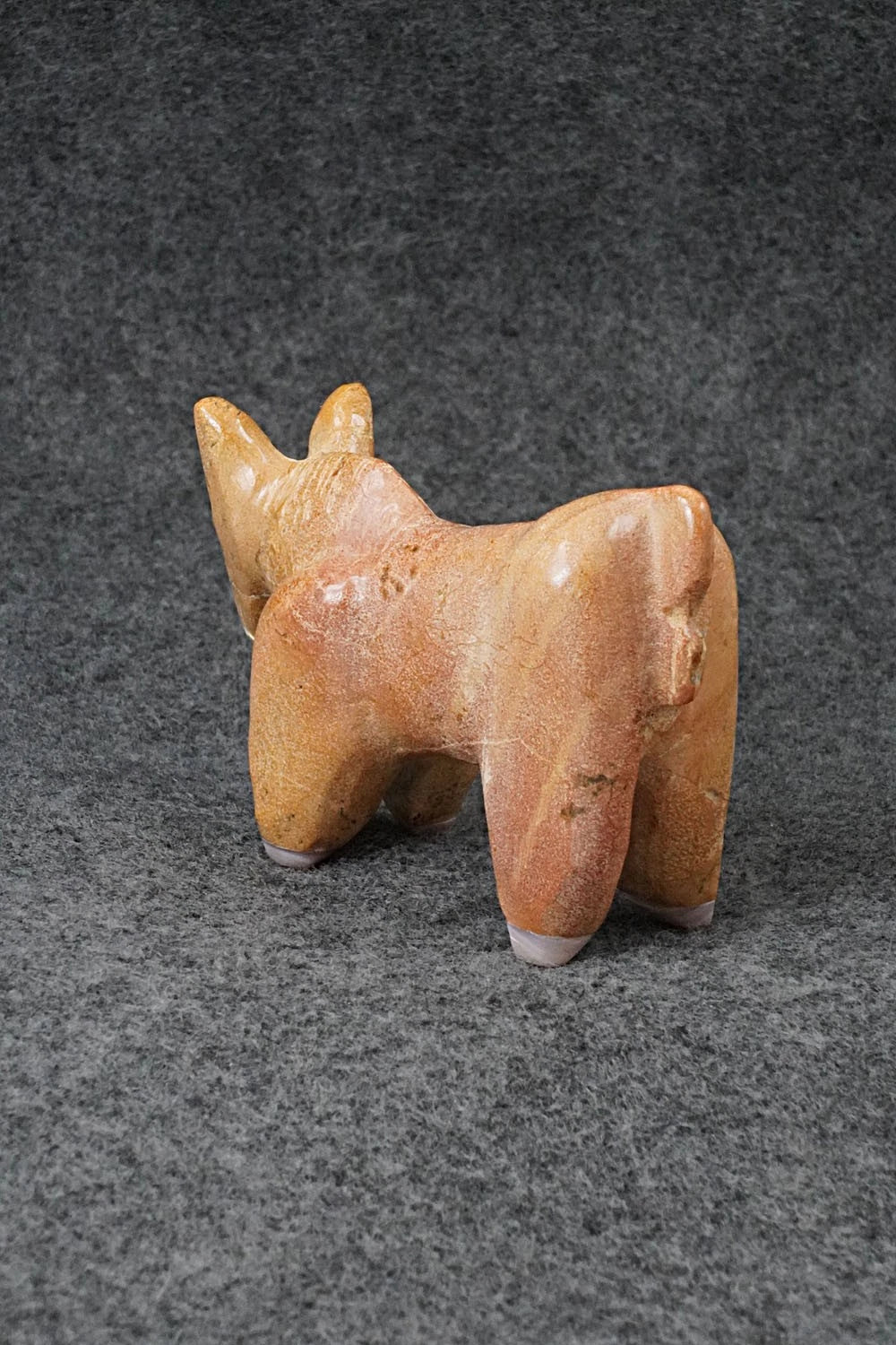 Donkey Zuni Fetish Carving - Freddie Leekya