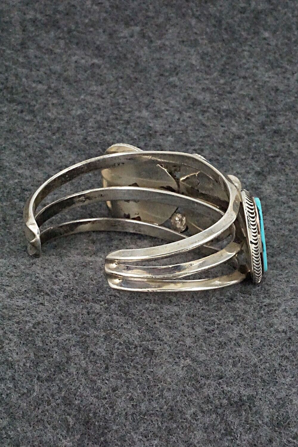 Turquoise and Sterling Silver Bracelet - Derrick Gordon