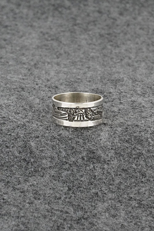 Sterling Silver Ring - Elaine Becenti - Size 9