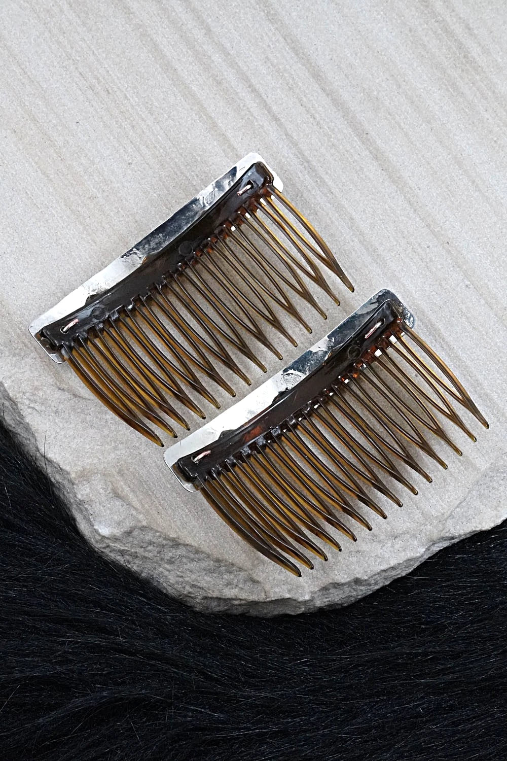 Sterling Silver Hair Combs - Bertha Begay