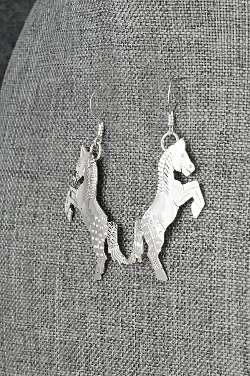 Sterling Silver Earrings - Louise Yazzie