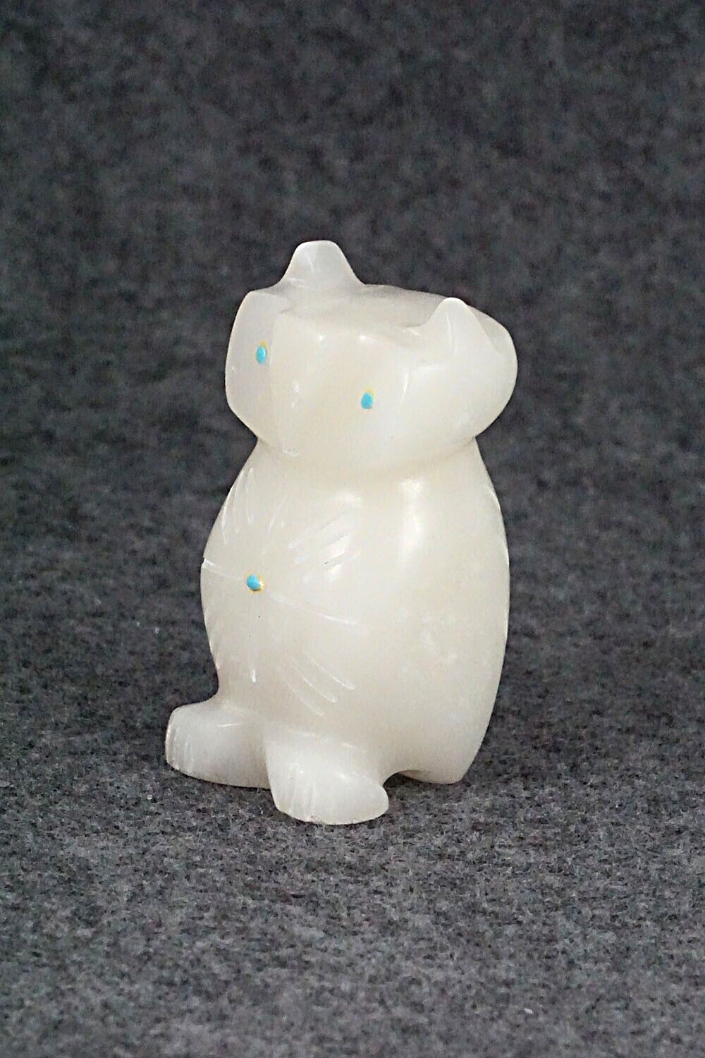 Owl Zuni Fetish Carving - Alex Tsethlikai