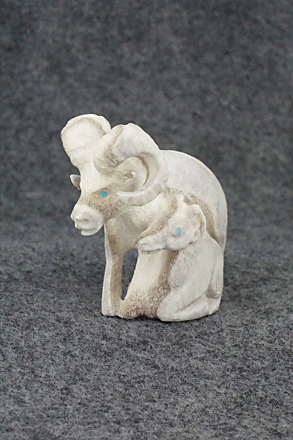 Ram Zuni Fetish Carving - Maxx Laate