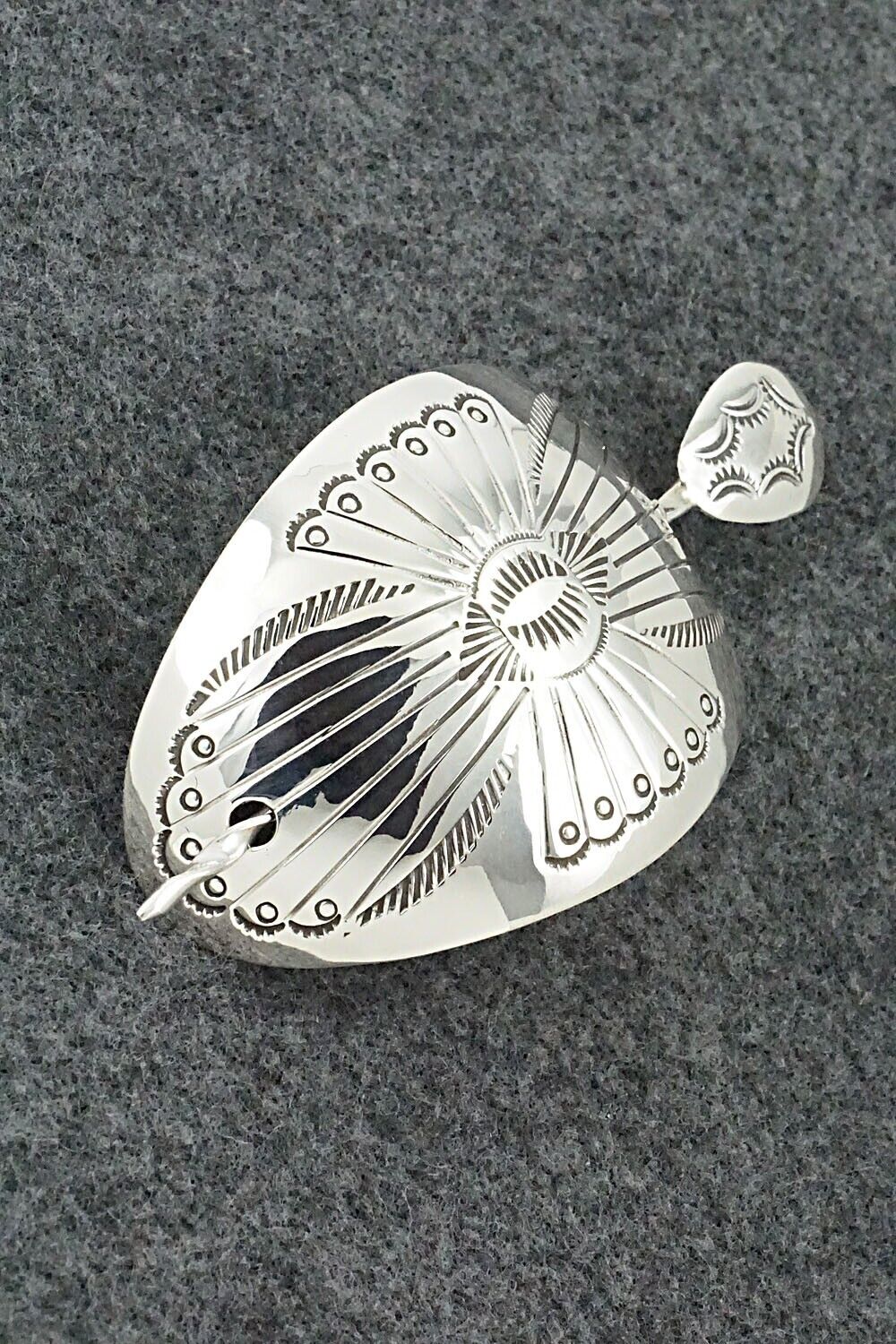 Sterling Silver Hair Pin Jolene Begay High Lonesome Trading