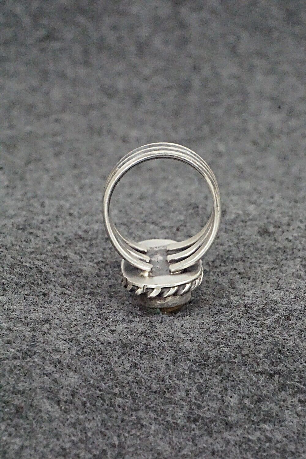 Turquoise & Sterling Silver Ring - Kathleen Livingston - Size 7