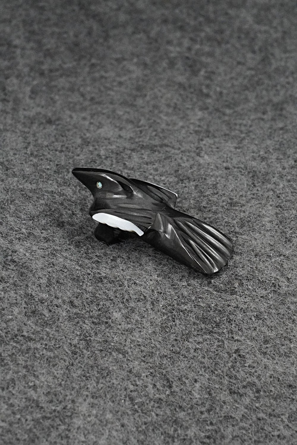 Crow Zuni Fetish Carving - Calvert Bowannie