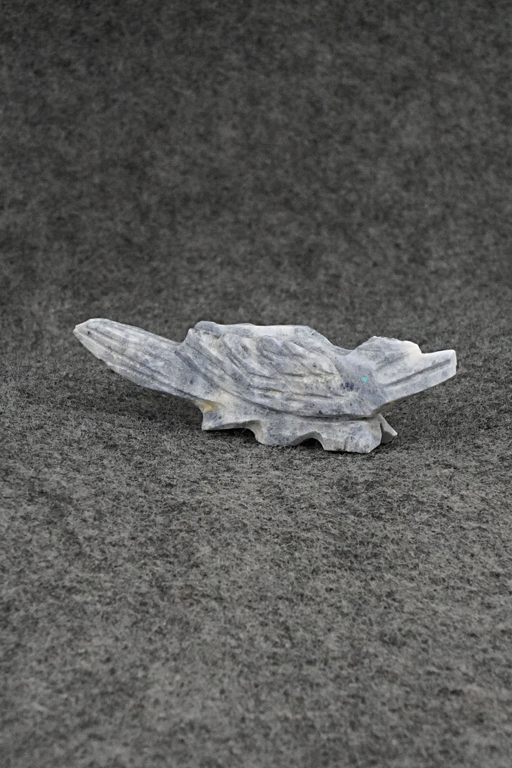 Roadrunner Zuni Fetish Carving - Tony Mackel