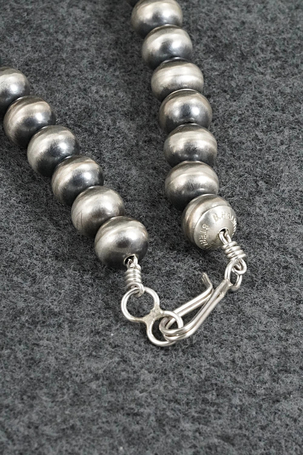 Turquoise & Sterling Silver Necklace - Roland Dixson