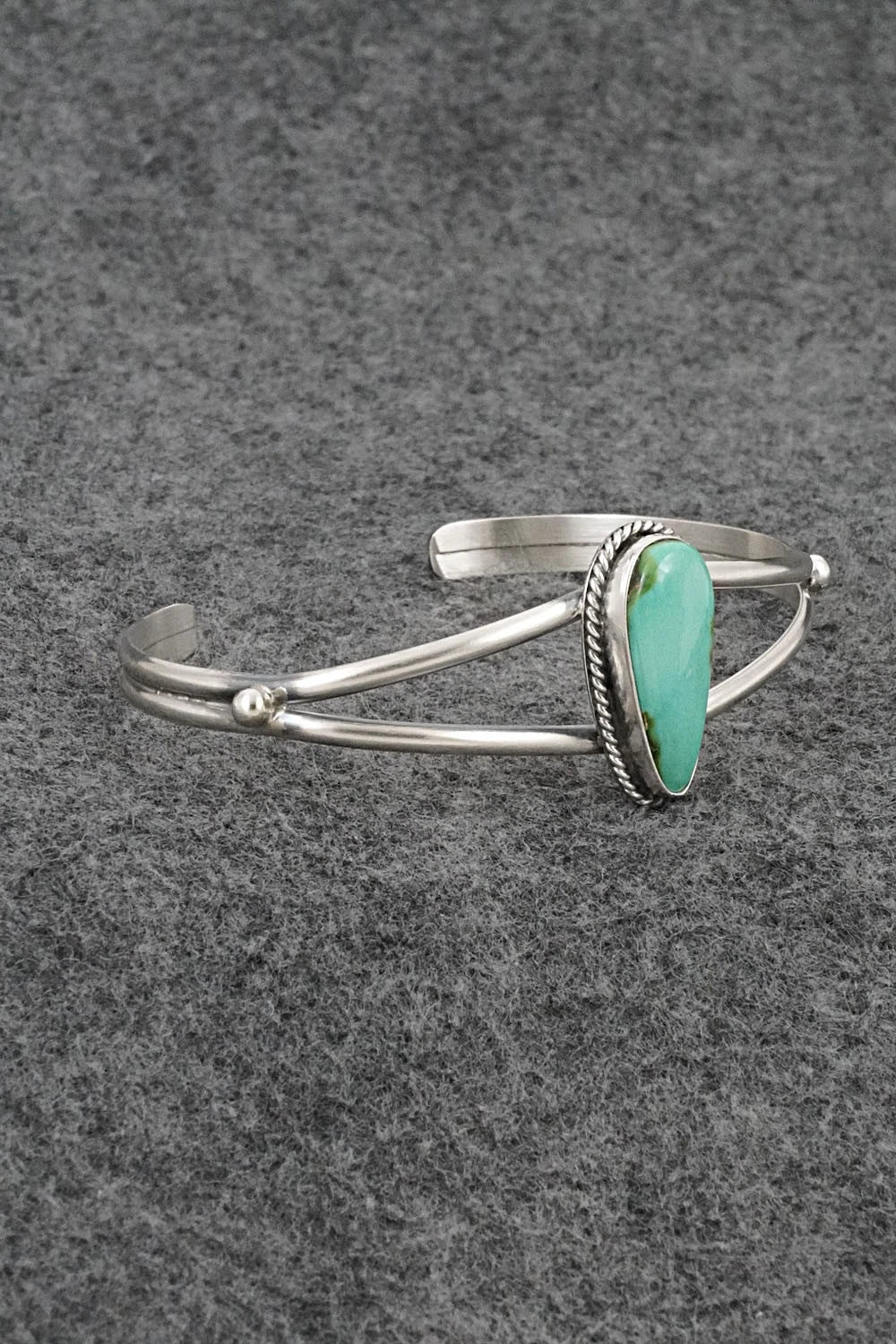 Turquoise & Sterling Silver Bracelet - Rosemary Saunders