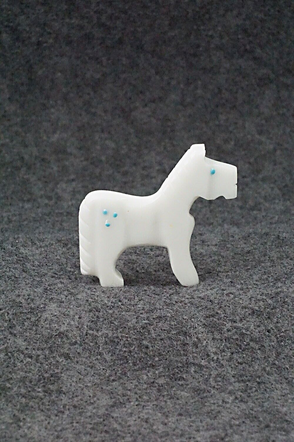Horse Zuni Fetish Carving - Todd Etsate