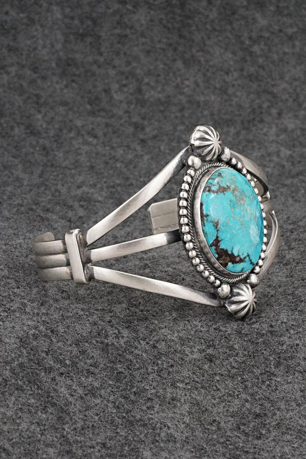 Turquoise & Sterling Silver Bracelet - Darrin Livingston