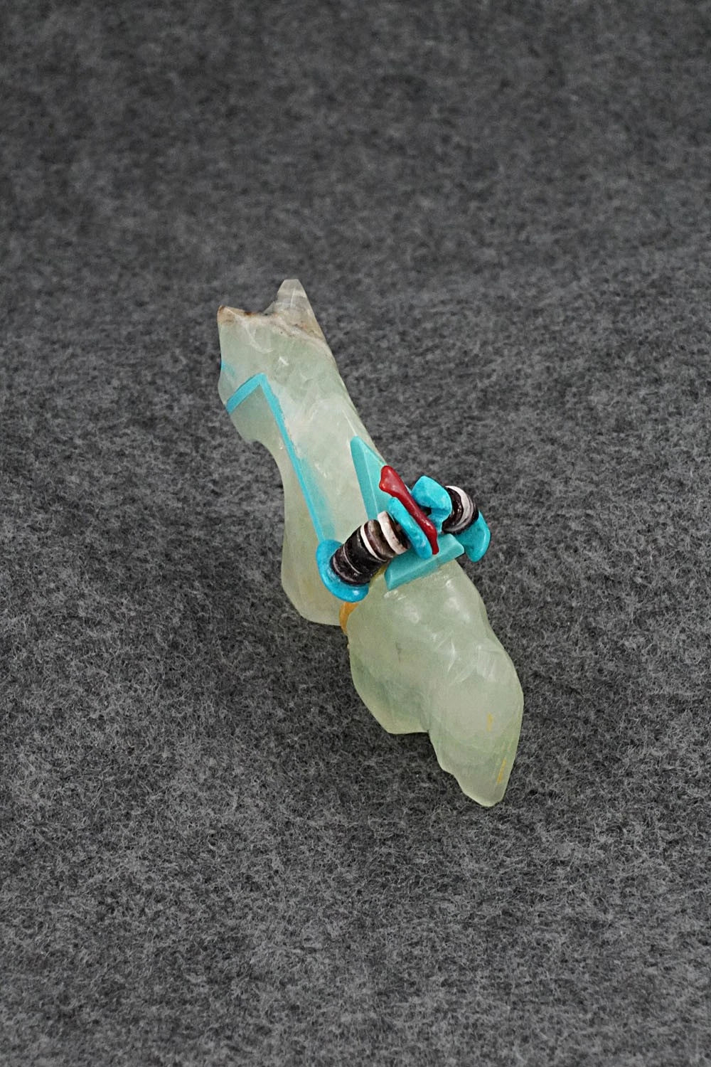 Horse Zuni Fetish Carving - Rodney Laiwakete