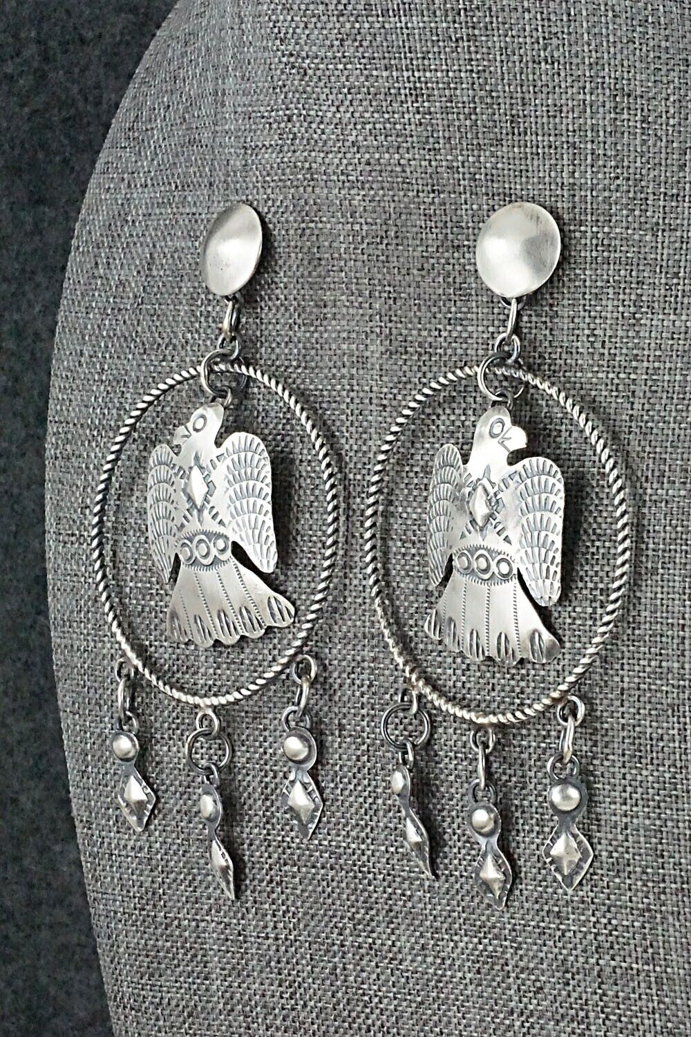 Sterling Silver Earrings - Gabrielle Yazzie