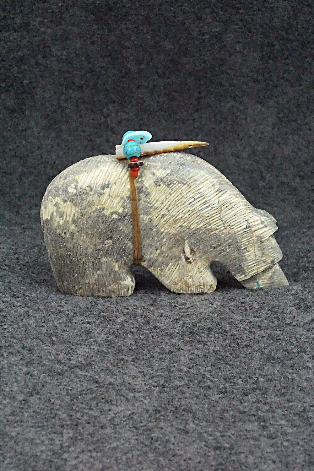 Bear Zuni Fetish Carving - Douglas Martza