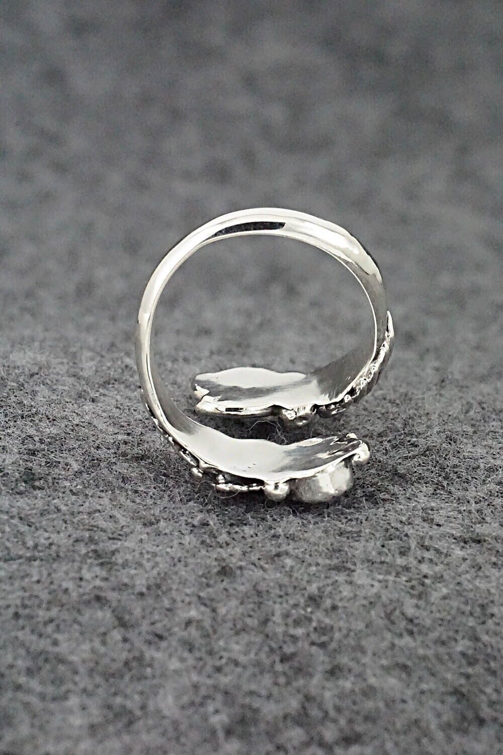 Opalite & Sterling Silver Ring - Etta Belin - Size 8.5