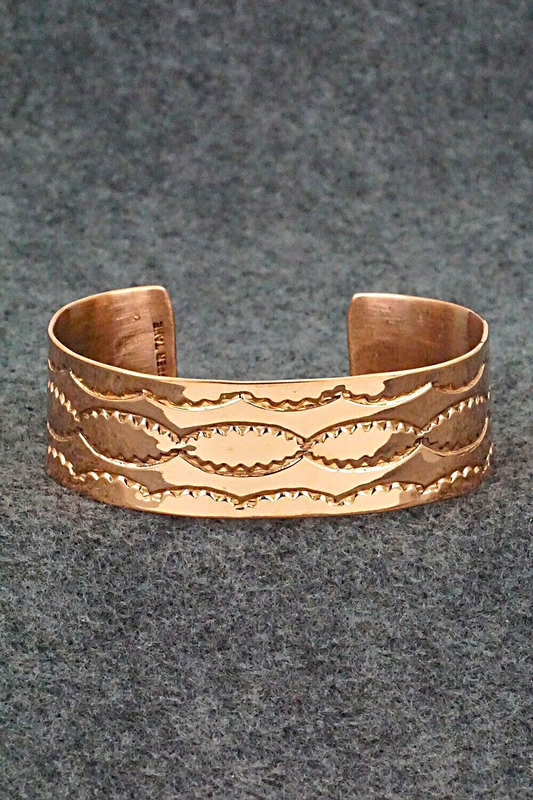 Copper Bracelet - Elaine Tahe