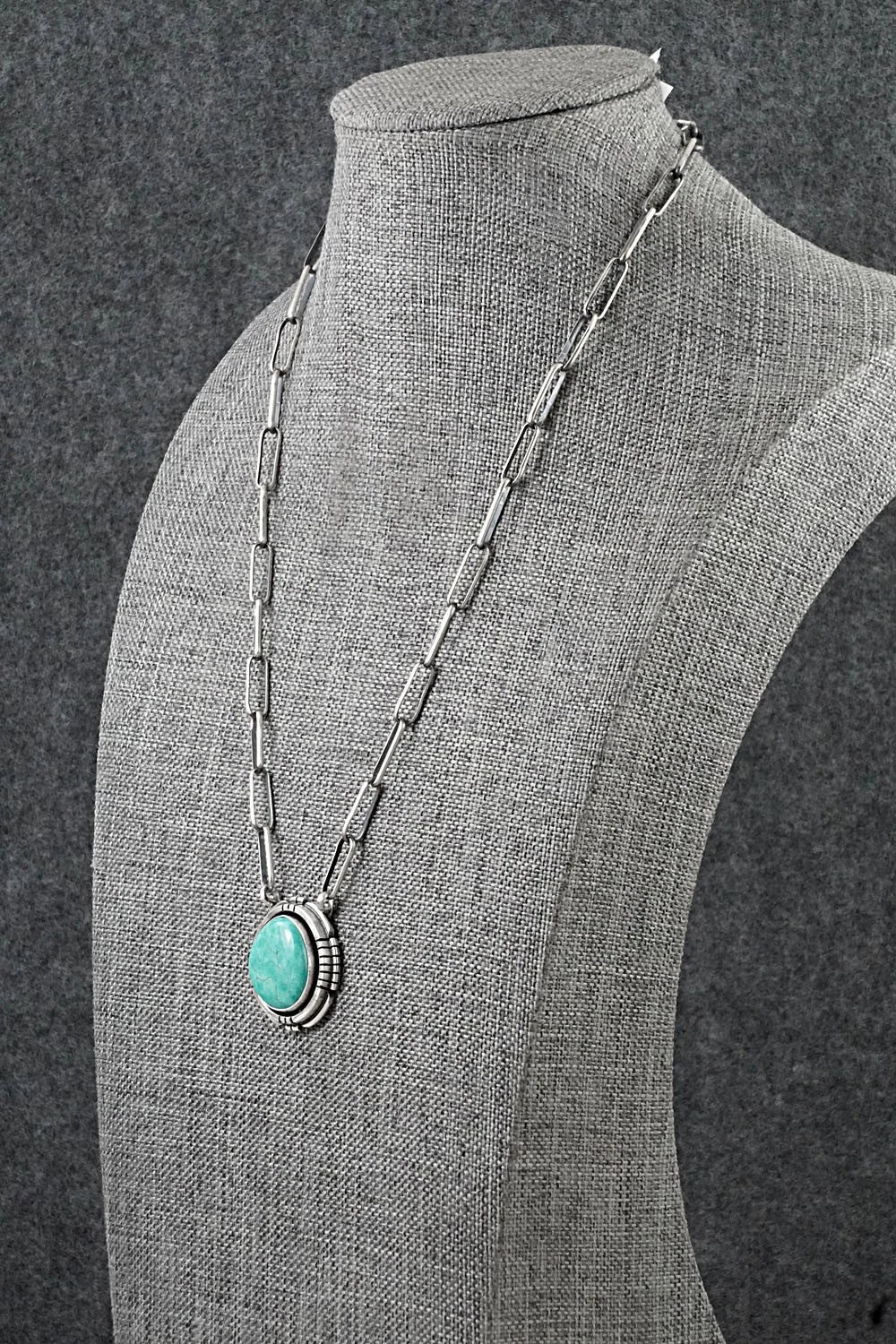Turquoise & Sterling Silver Necklace - Daniel Benally