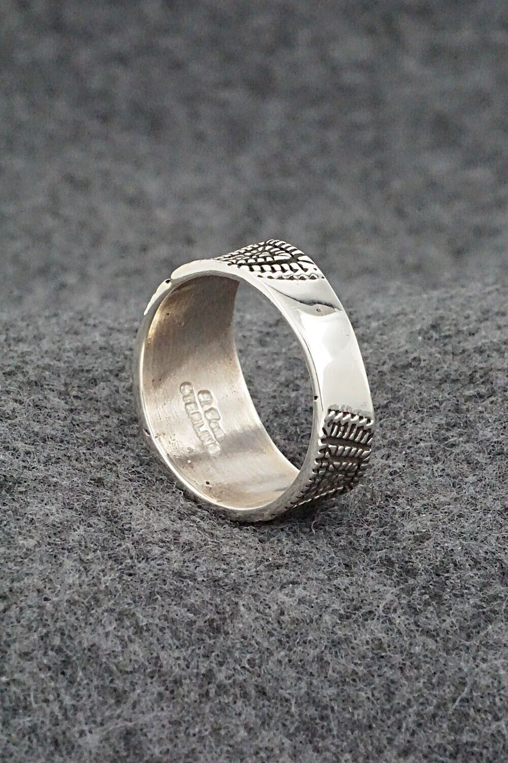 Sterling Silver Ring - Elgin Tom - Size 9.5