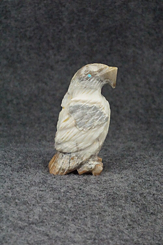 Eagle Zuni Fetish Carving - Tony Mackel