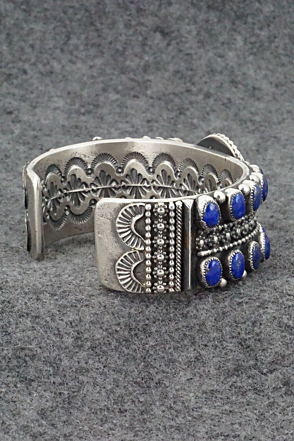 Lapis & Sterling Silver Bracelet - Myron Etsitty