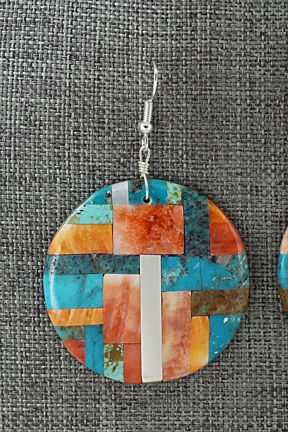 Multi-Stone & Sterling Silver Earrings - Daniel Coriz