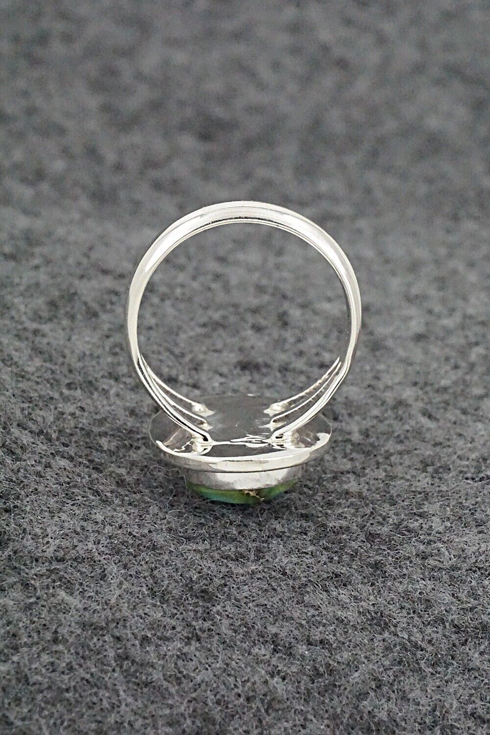 Turquoise & Sterling Silver Ring - Daniel Benally - Size 8
