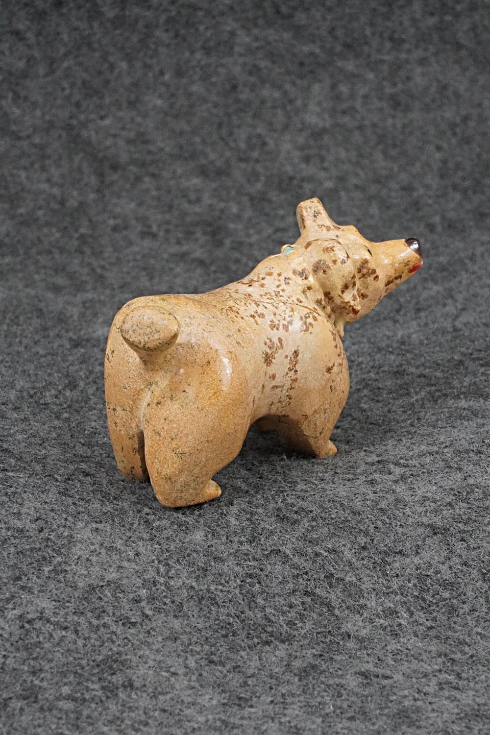 Dog Zuni Fetish Carving - Freddie Leekya