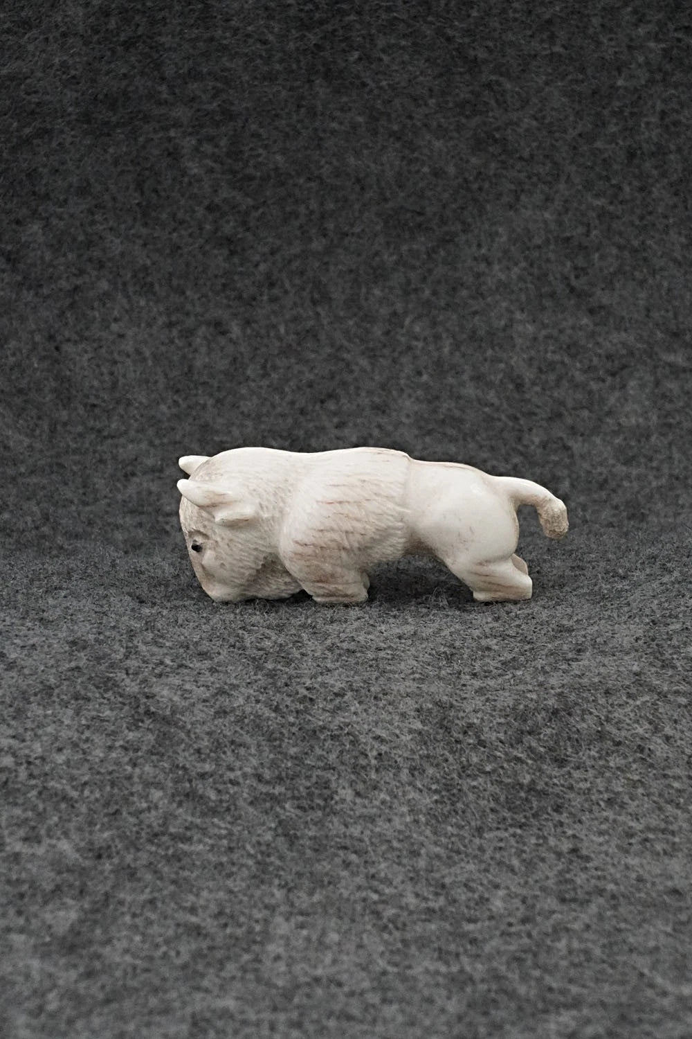 Buffalo Zuni Fetish Carving - Terrance Panteah