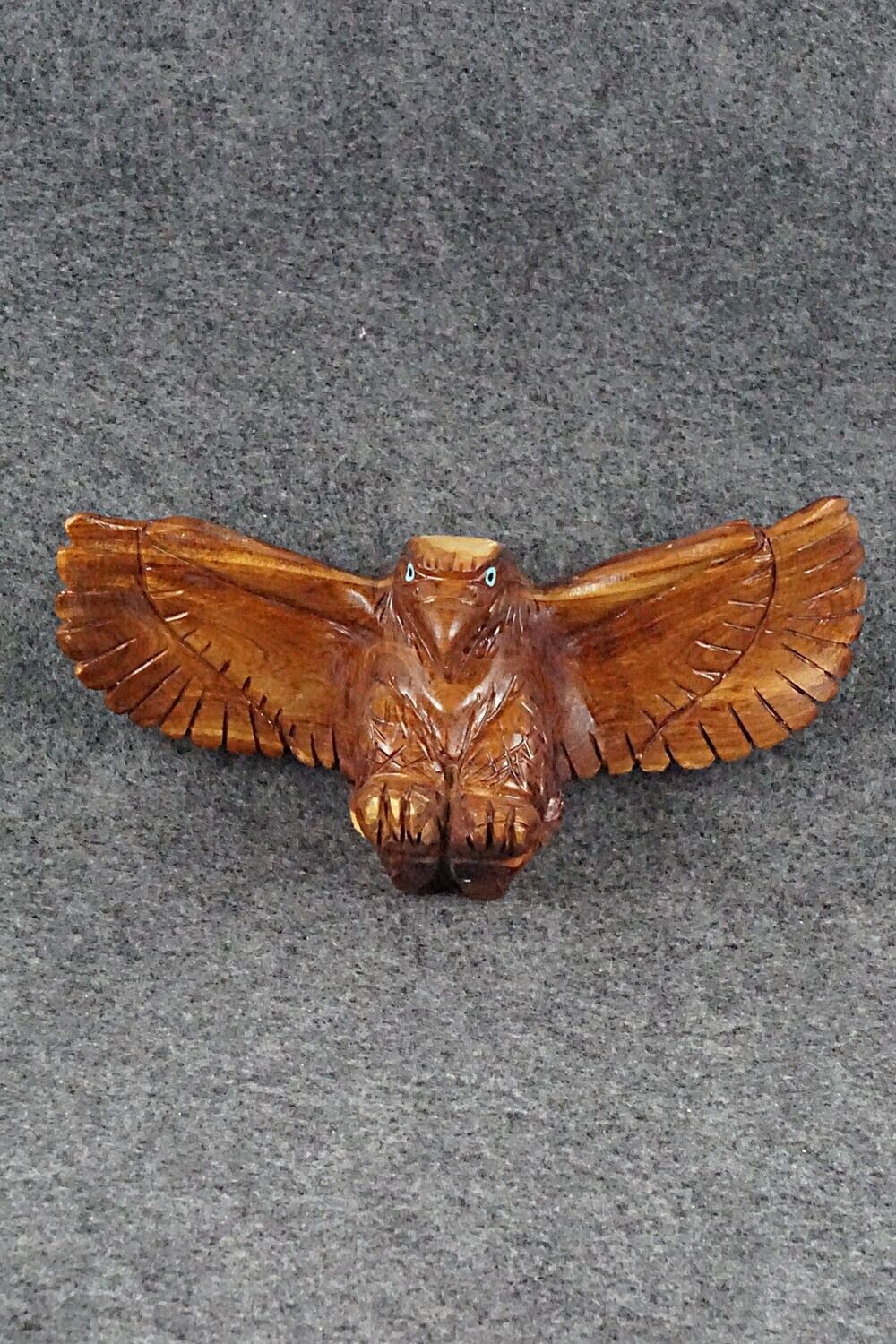 Eagle Zuni Fetish Carving - Chris Nastacio
