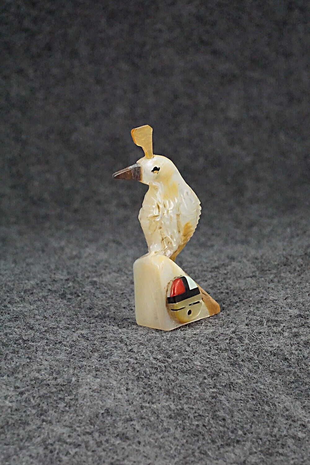 Quail Zuni Fetish Carving - Darrin Boone