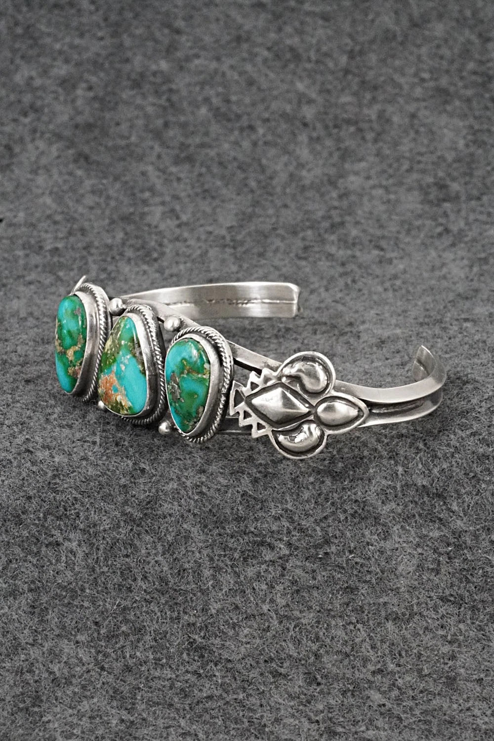Turquoise & Sterling Silver Bracelet - Sharon McCarthy