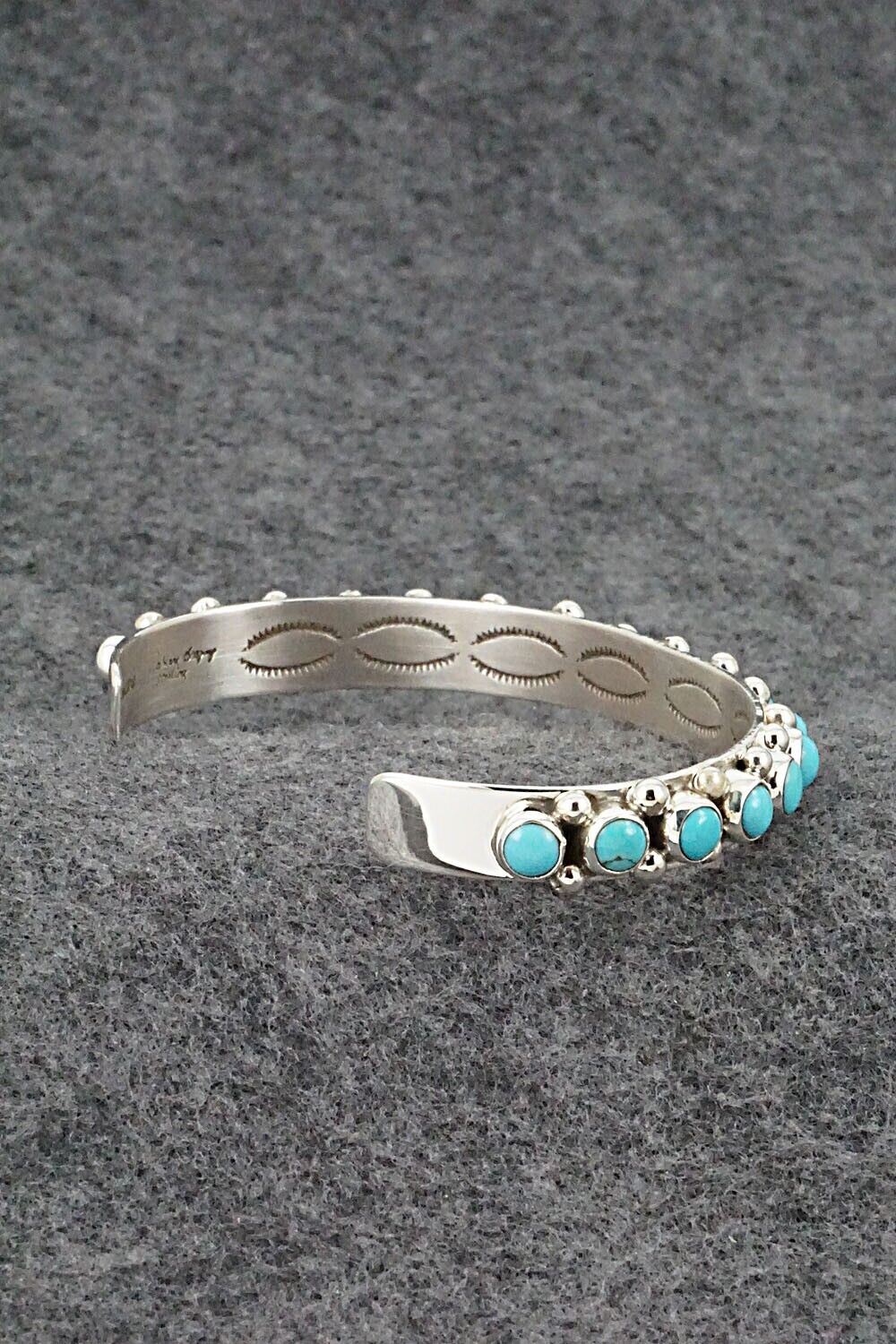 Turquoise & Sterling Silver Bracelet - Darlene Begay