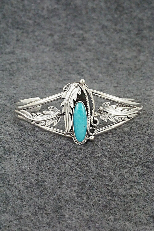 Turquoise & Sterling Silver Bracelet - Andrew Vandever